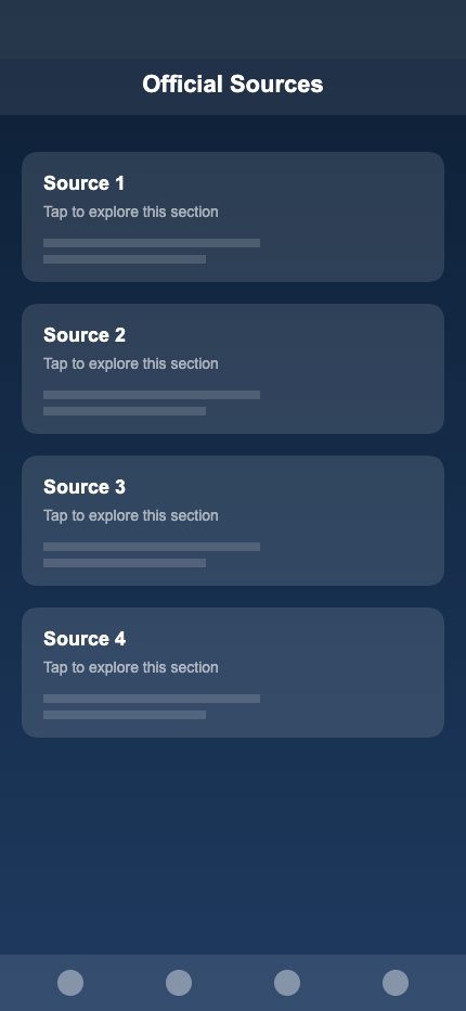 France Drone Prep official sources screen.